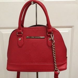 Betsy Johnson Red Handbag